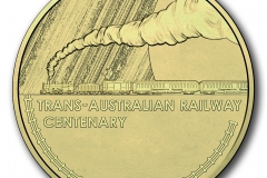 Trans Australian Railway One Dollar Cu/Ni