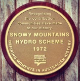 National Museum Australia plaque