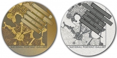 National-Portrait-Gallery-Medal design