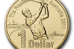 The Presidents Cup One Dollar Cu/Ni Unc coin - Royal Australian Mint