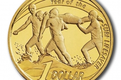 Year of the Surf Lifesaver $1 Proof coin